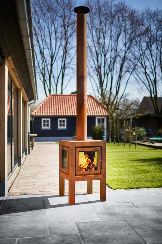 RENY QUARUBA L 4-sided Outdoor Stove