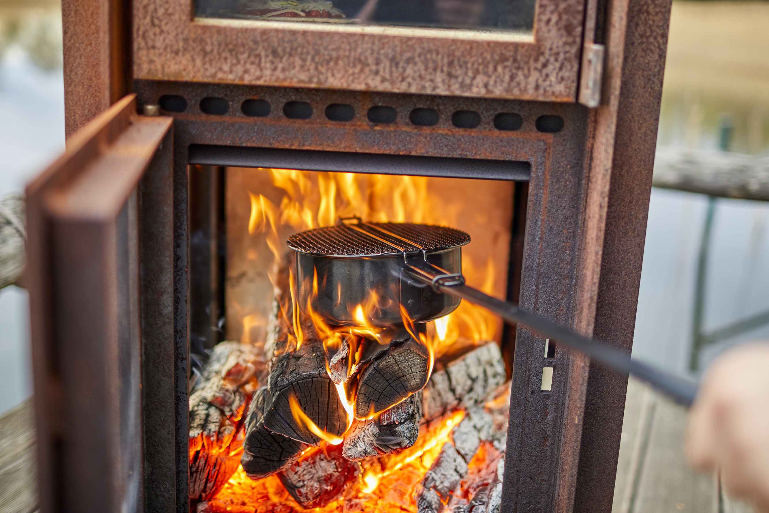 RENY QUERCUS Terrace Stove including pizza stone
