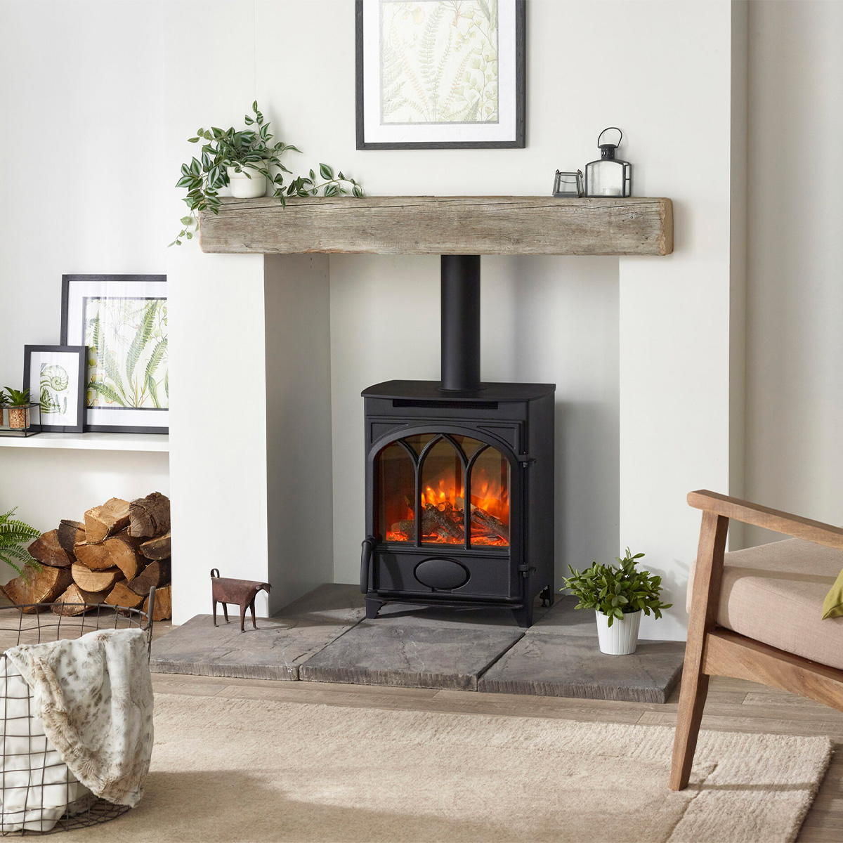 Charlton & Jenrick Fireline Alcaston Vrijstaande Kachel