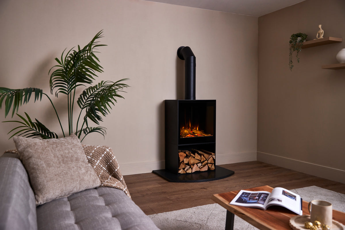 British Fires Wilverley Cube Stove Freestanding Heater