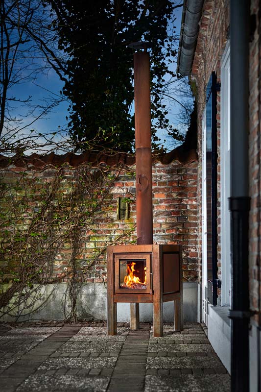 RENY QUARUBA L 4-sided Outdoor Stove