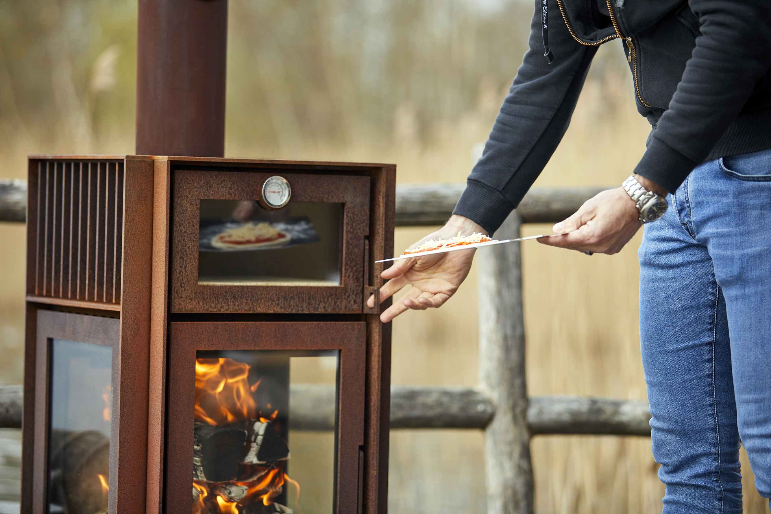 RENY QUERCUS Terrace Stove including pizza stone