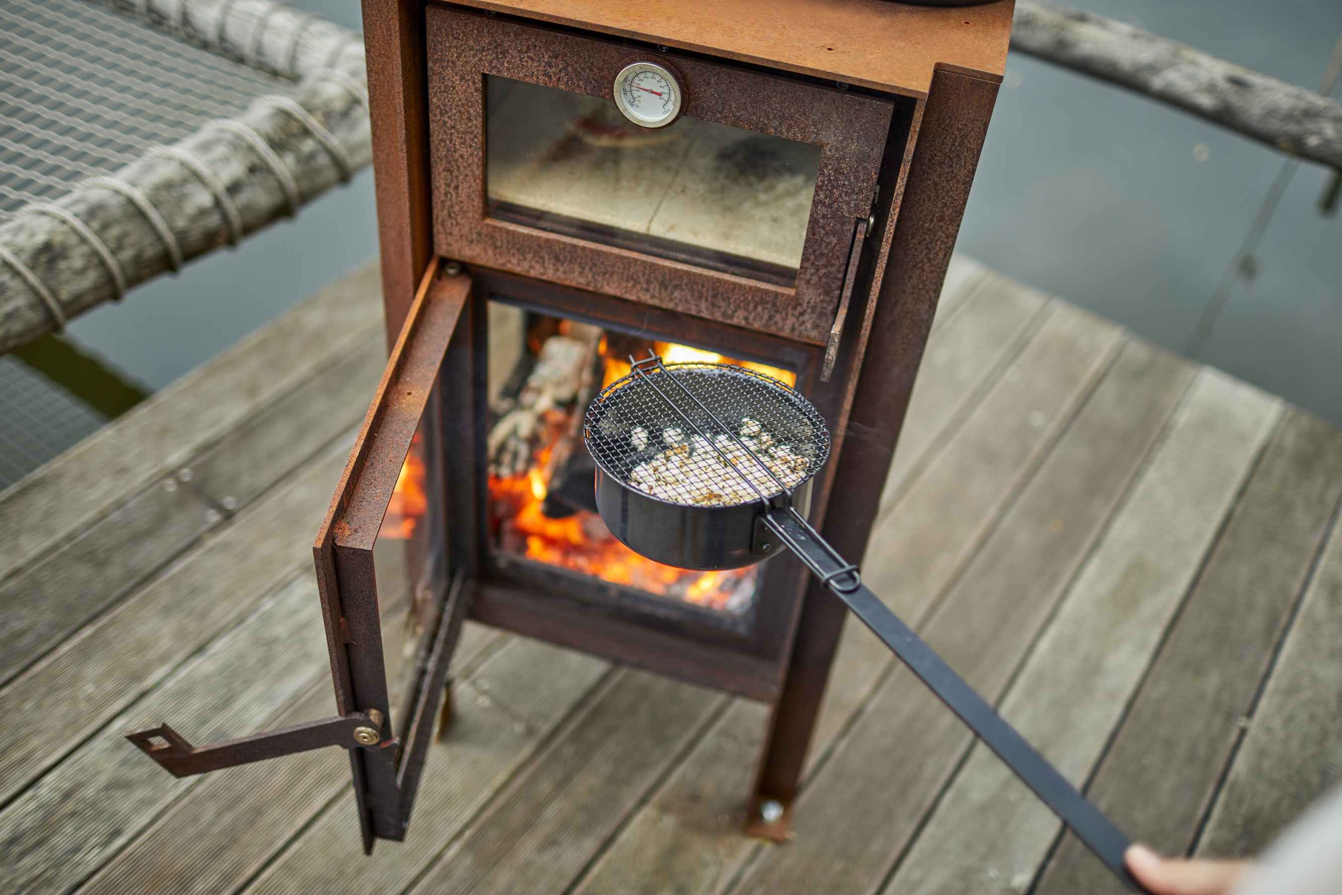 RENY QUERCUS Terrace Stove including pizza stone