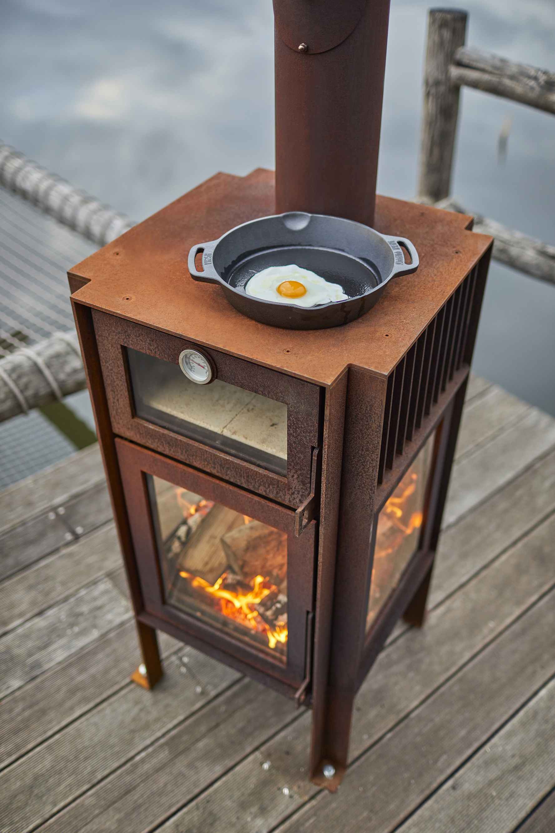RENY QUERCUS Terrace Stove including pizza stone