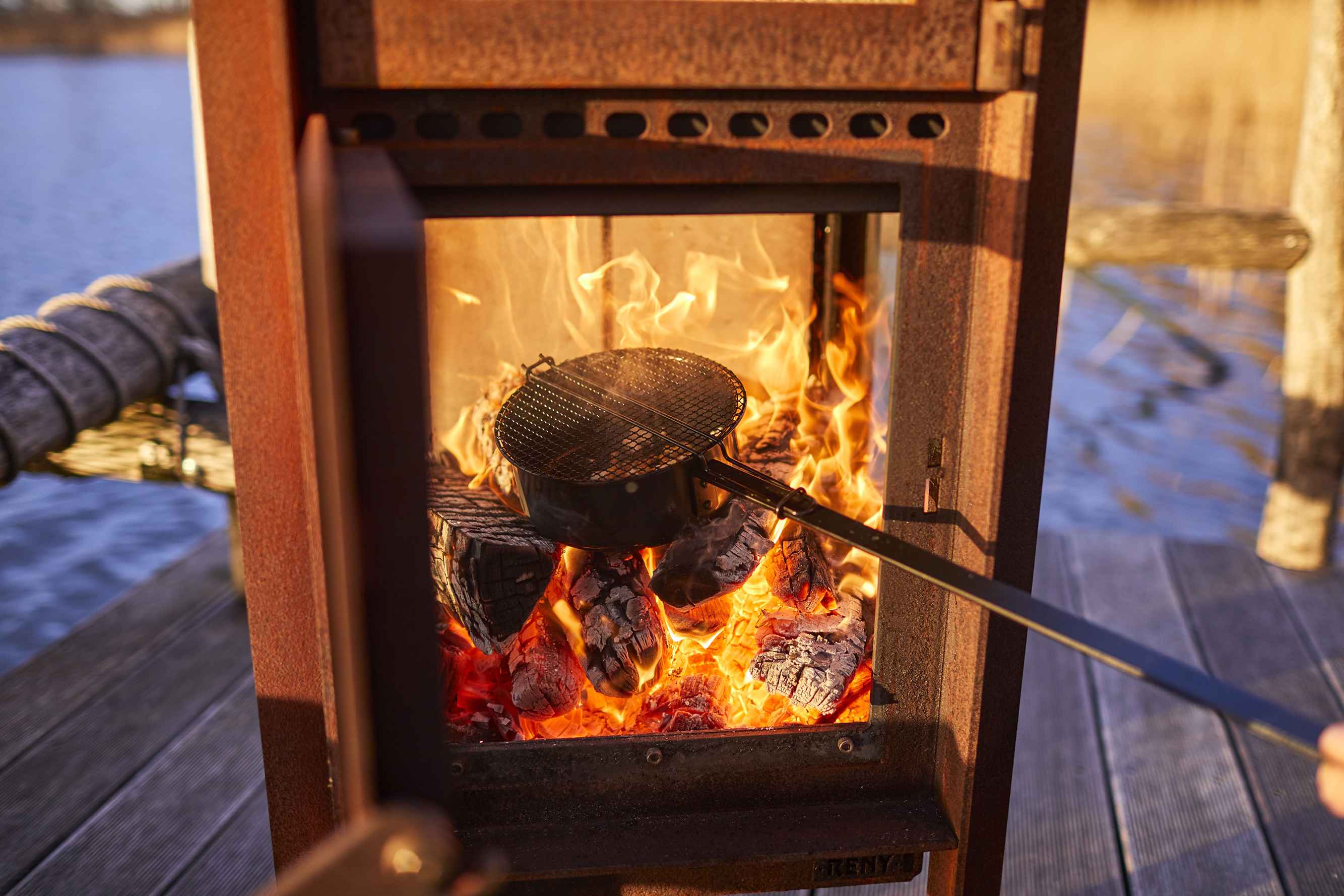 RENY QUERCUS Terrace Stove including pizza stone