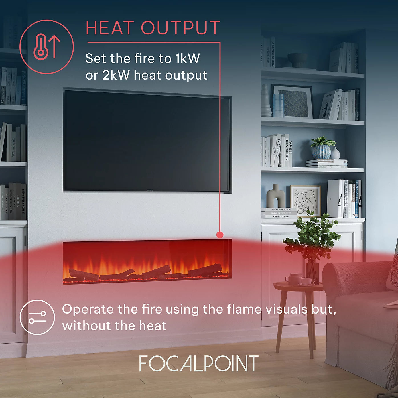 Focal Point Fires Eccentra 1250