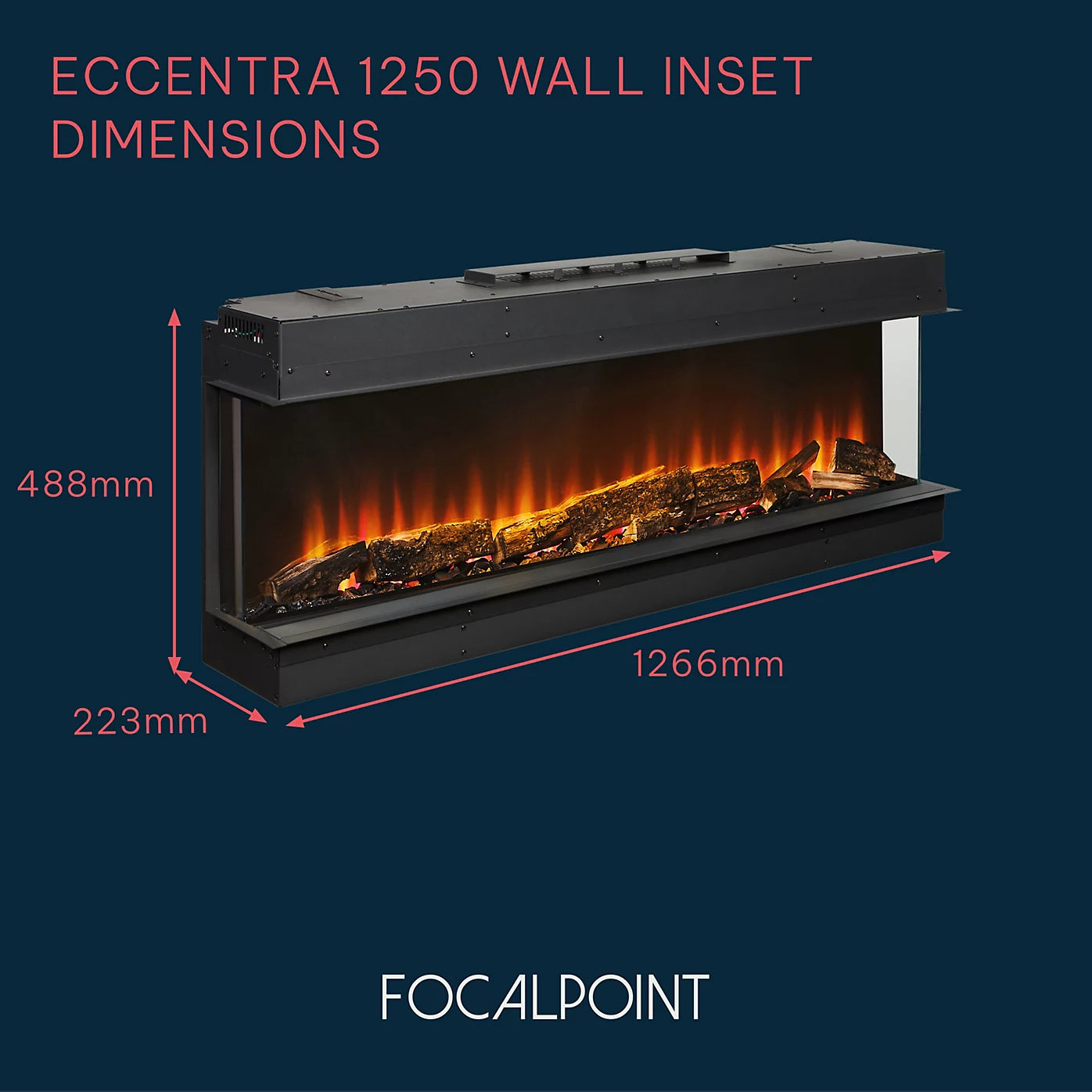 Focal Point Fires Eccentra 1250